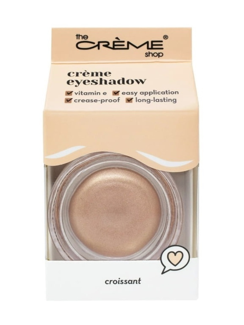 The Creme Shop Eyeshadow, Croissant Shimmer NWT